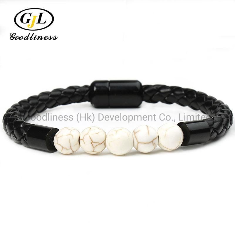 High Quality Braided Wristband Custom Leather Bracelets