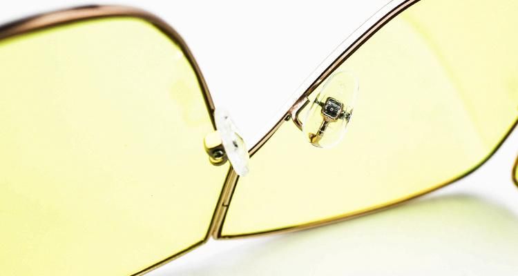 New Oversize Metal Frame Women Ready Full Shade Sunglasses