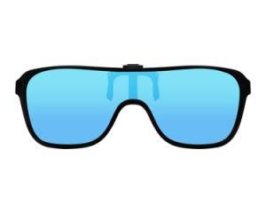 Customized Shape Polarized Clip on Sunglasses for Driving, Cycling, Climbing Man or Woman Model 8005-B