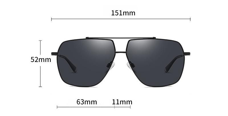 Brand Design Tac Polarized Sun Glasses Pilot Driving Vintage Sunglasses for Men UV400 3368