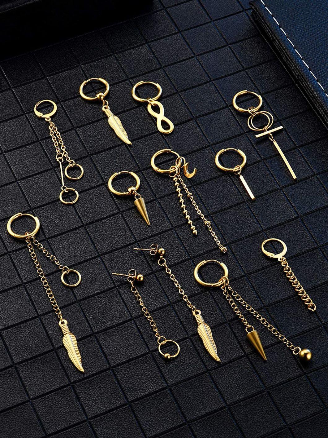 New Style Women Stainless Steel Drop Earring with Hook