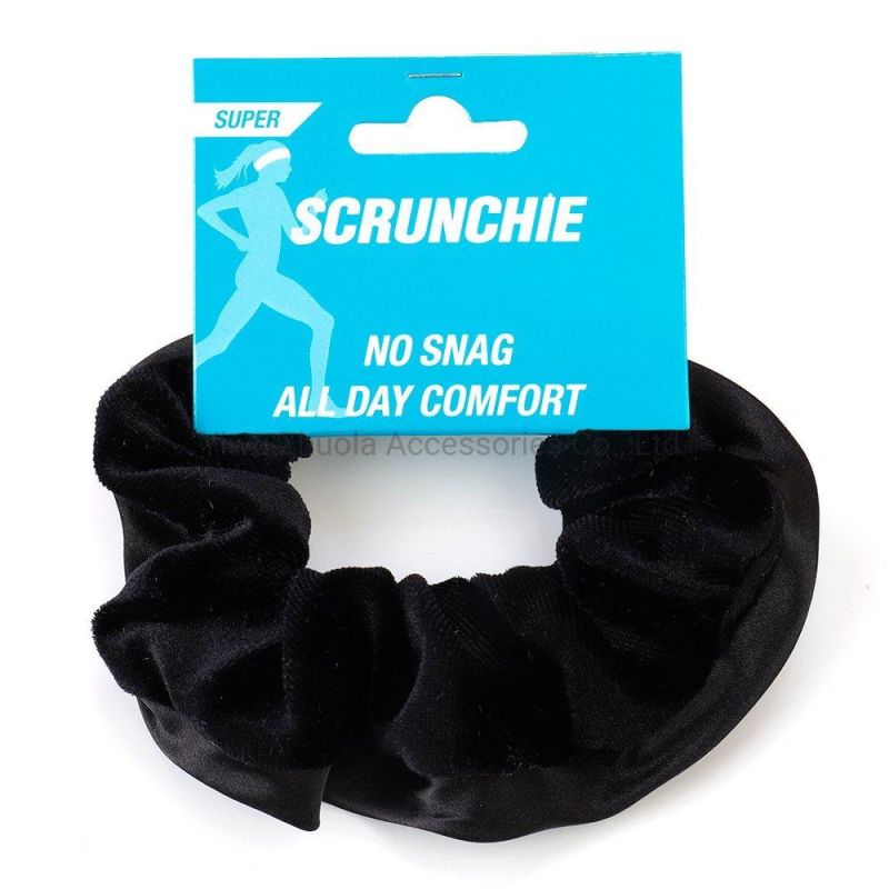 Fashion Fabric Women Hair Scrunchies Wholesale