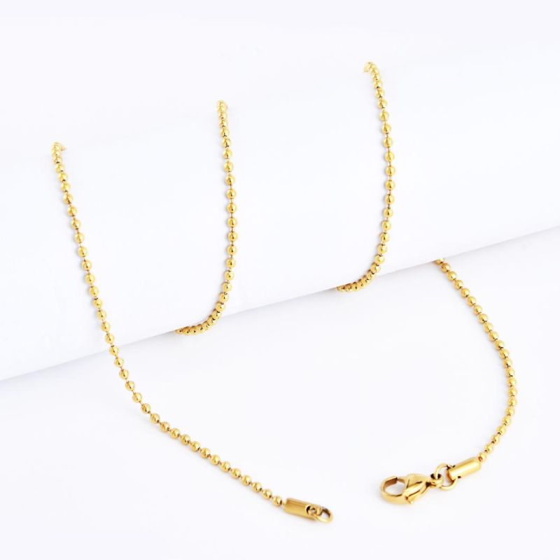 Classic Ball Chain Accessories for Jewelry Fashoin Tag Curtain Glasses Design Necklace