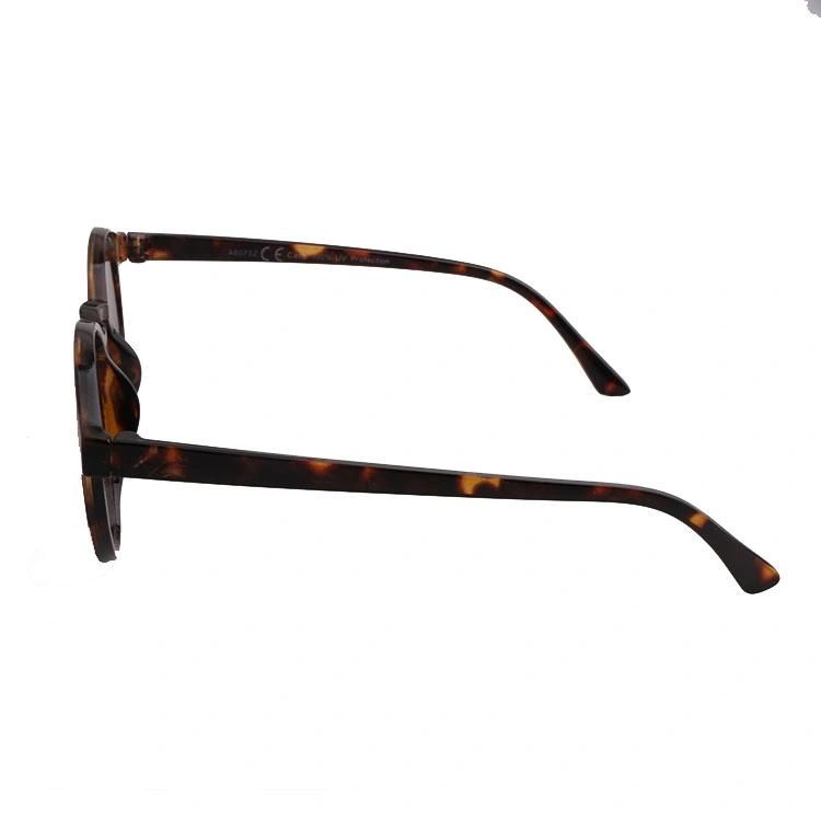 2019 Round Shape Tortoise Simple Fashion Sunglasses