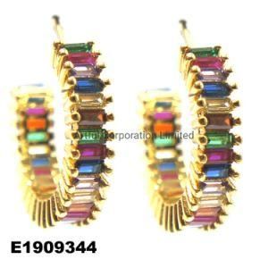 Silver/ Custom Factory Earrings/ Fashion Accessories&#160; Jewelry /Hoop Earring/