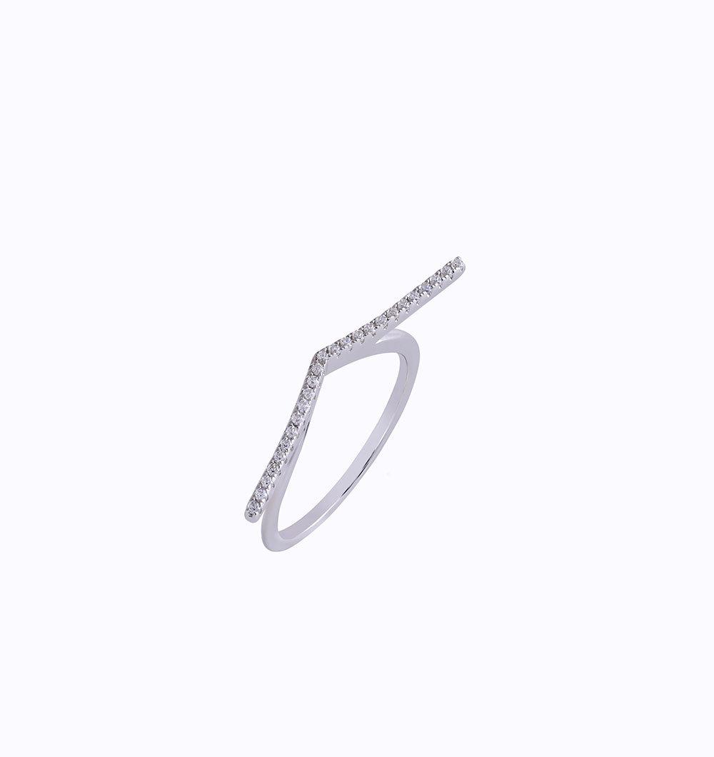 Fashion Accessories Factory Wholesale Classics Simple Design 925 Silver Ring Jewelry with AAA Cubic Zircon