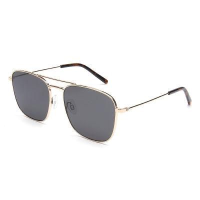 Metal Sunglasses Black Lens Unisex Retro Adult Use Eyewear Classic Sun Glasses Wholesale
