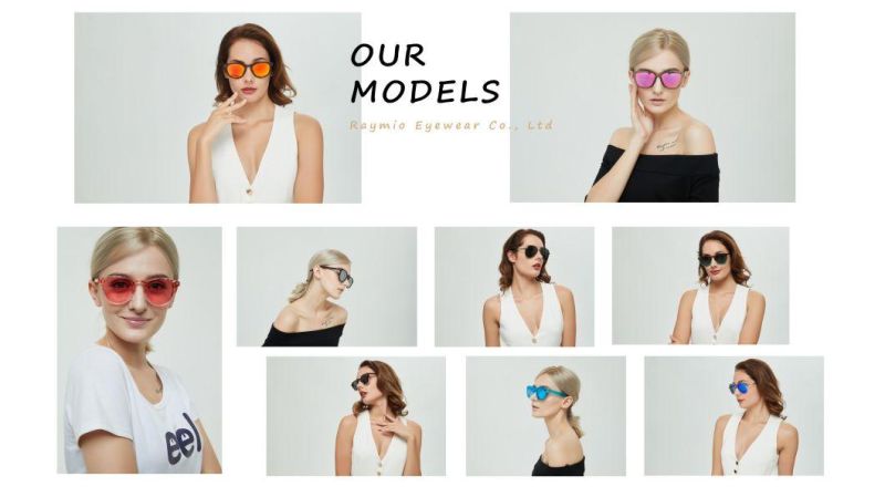 Luxury New Arrival Women Plastic Sunglasses with UV400 Lens
