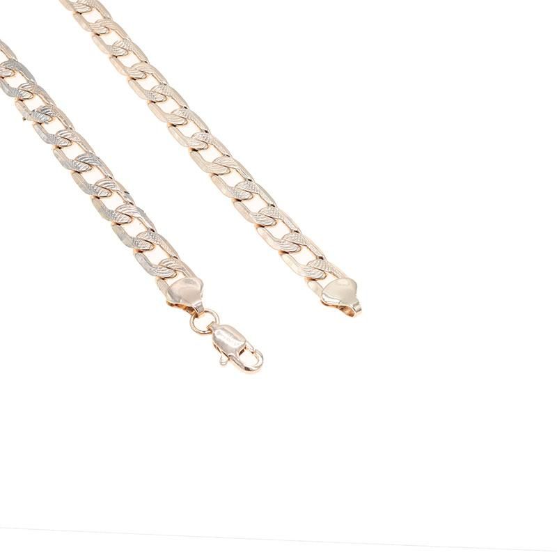 Hot Sale Women′s Copper Plated 18K Gold Fashion Jewelry Necklace