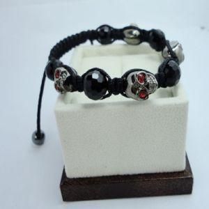 Red Eyes Alloy Skulles Bracelets (S004)