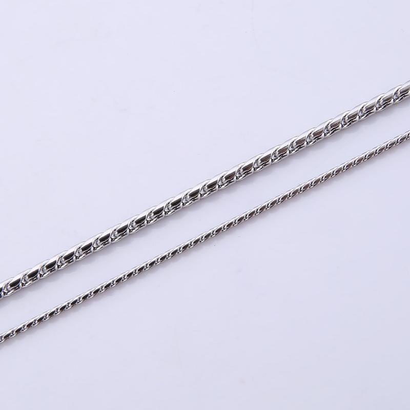 Fashion Accessories Stainless Steel Cobra Chain Jewelry Necklace for Women