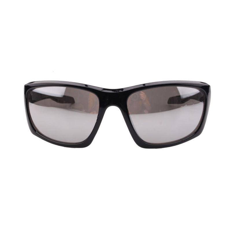 Large Square Shiny Sport Sunglasses Men