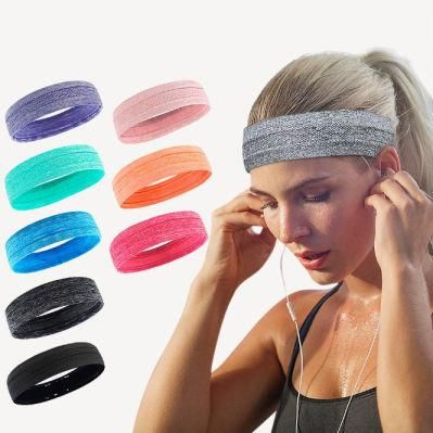 Running Sports Headband with Sweat Absorption Non-Slip Non-Sweat with Yoga Hair Band
