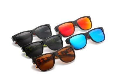 2020 No MOQ Square Classic Unisex Inside Printing Fashion Sunglasses