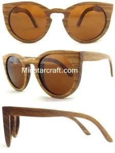 OEM Polarized Fashion Bamboo Sunglasses