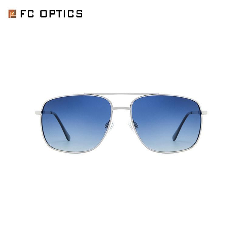 Square Metal Fashion Quickly Shipping Goods Europe Style Sunglasses for Men