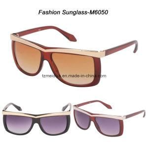 Plastic Sunglasses, Metal Eyebrow (UV, FDA, CE) (M6050)