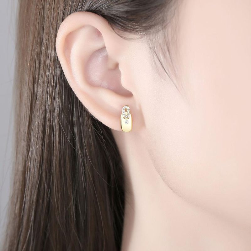 925 Sterling Silver Earrings Ear Studs Multy Color CZ Can Choose