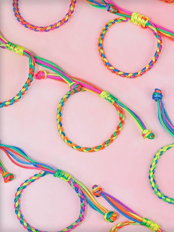 Color Red Rope Bracelet Hand-Woven Colorful Red Rope Bracelet This Year Dragon Boat Festival Male and Female Lovers Wholesale Rope