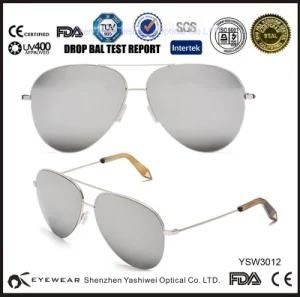 Half Rimless Mens Aviators Sunglasses, Oversized Sunglasses