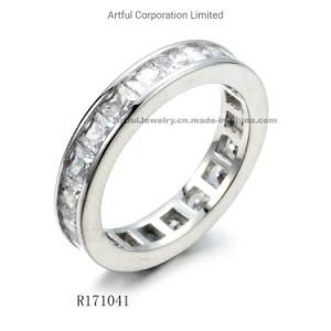New Style Channel Set 925 Silver Ring