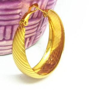Fashion Gold Plating Stainless Steel Earring (EC1096)
