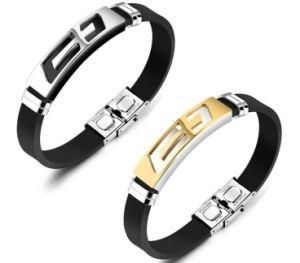 New Gold and Silver Color Cross Bracelet for Men Women Stainless Steel Cool Men Jewelry Gifts