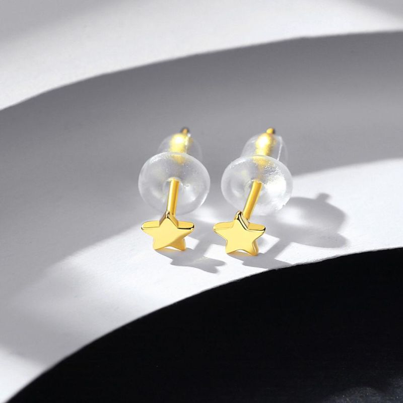 Fashion Jewelry Simple Earring Stud Star Earrings for Women