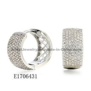 Latest Design Sterling Silver or Brass Fine Jfashion Huggie Earrings for Women