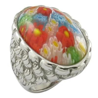 Western Style Multi-Color Changeable Stone Ring