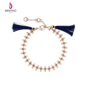 European and American Fashion Simple Retro Alloy Tassel Bracelet for Women