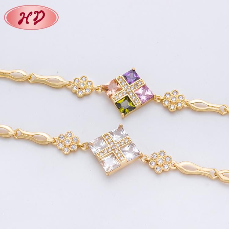 Fashion Jewelry Designs 18K Gold Custom Bracelet Bangle for Girls