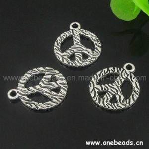 Zinc Alloy Peace Pendant (PXH-5129D)