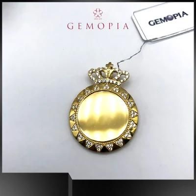 925 Sterling Silver Gold Plating Pendant