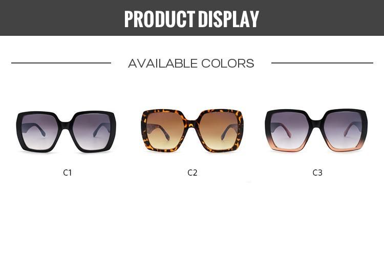 2022 Big Frame Women Fashion Sunglasses UV400 Polarized