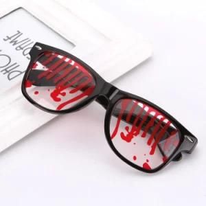 New Products Party Supply Promotion Products Carnival Halloween Horror Blood Innovative Glasses Photo Booth Props Party Glasses