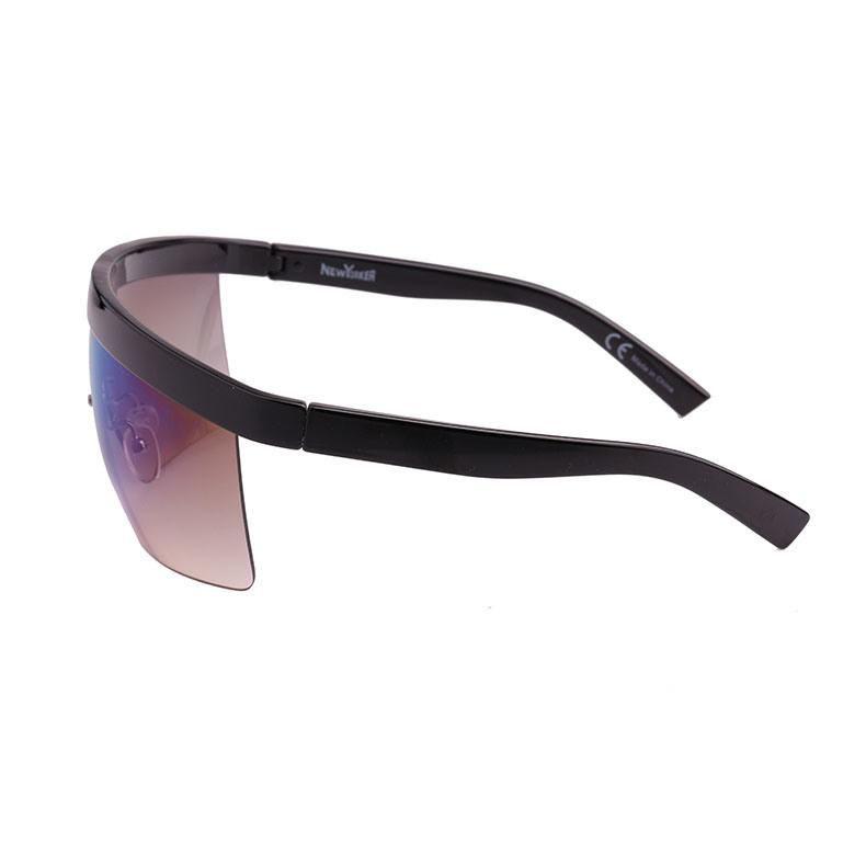2019 One Piece Black Frame Designer Sports Sunglasses