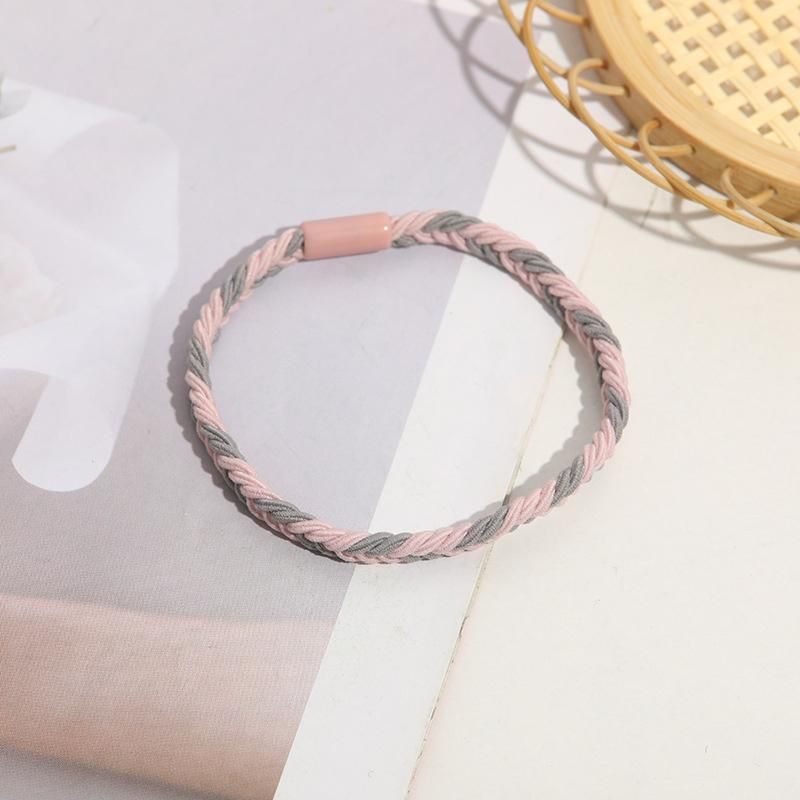 Facttory Minimalism Braided Hair Base Elastic Rope Hair Bands