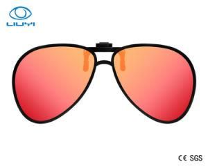 Smart and Fashion Polarized Clip on Sunglasses Manufacturer for Man Woman OEM ODM Model 8001-R