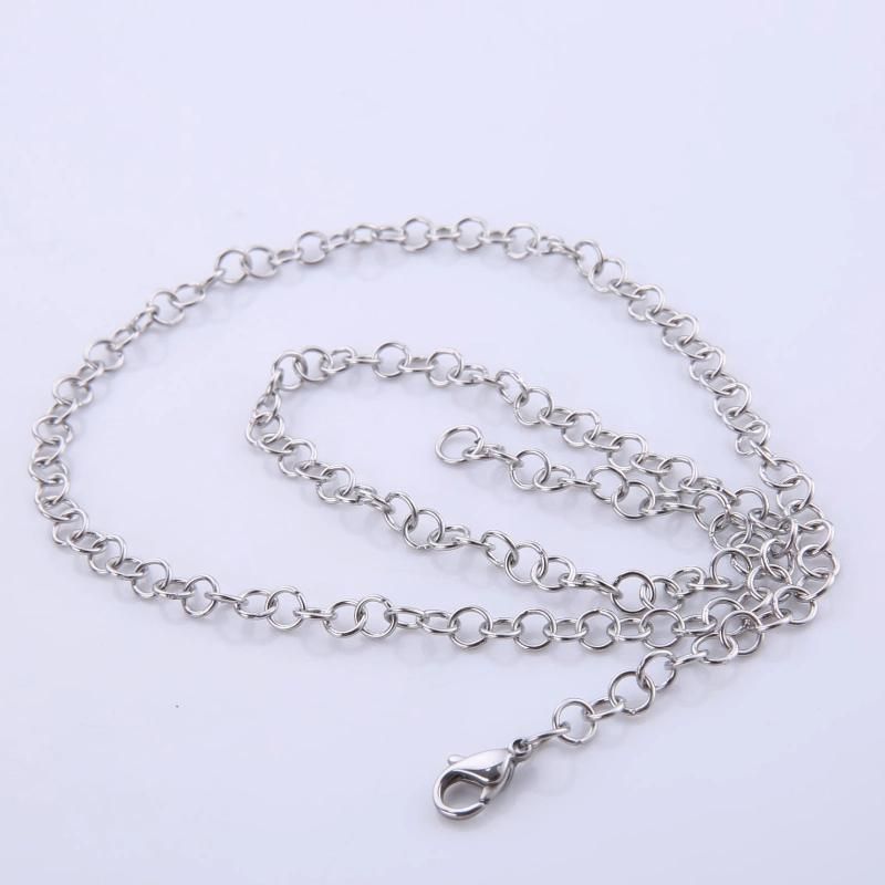 Fashion Stainless Steel Jewelry Circle Chain Wholesale