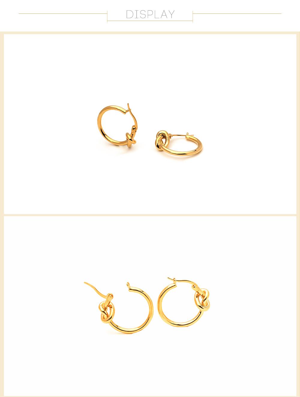 100% Brass Jewelry Butterfly Bow Hook Earring