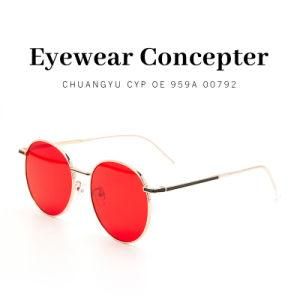 New Fashion Ladies Sunglasses, Metal Vintage Brand Sunglass