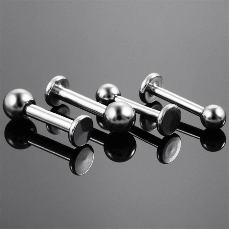 Fashion Jewelry Body Piercing G23 Titanium Piercing ASTM F136 Titanium Jewelry External Thread Labret Tp1904