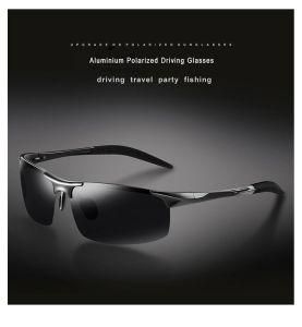 Factory Wholesale Sports Half Rim Aluminium Sun Glasses Polarized Sunglasses