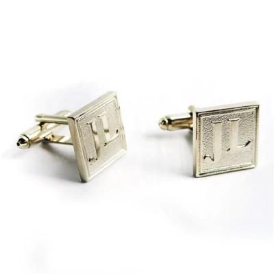 Silver Man Party Gift Gentleman Cufflink Diamond New Cufflinks Wedding Cuff Link