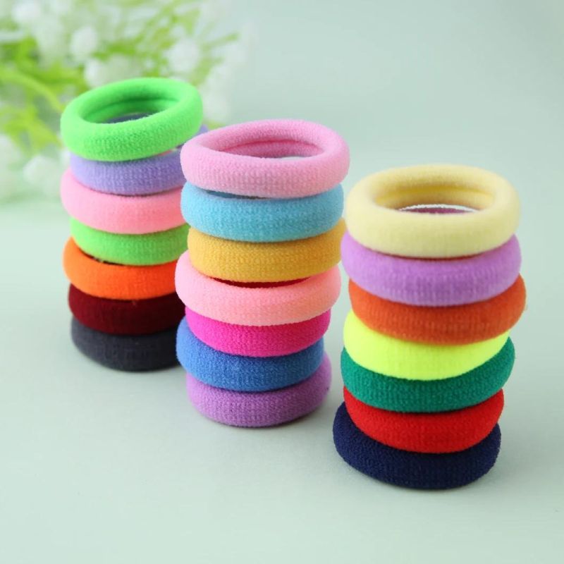 Multicolor Soft Elastic Kids Girl Tie Hair Band