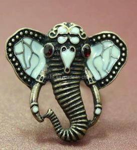Fashion Jewelry-Elephant Shaped Fashion Rings (R1E883)