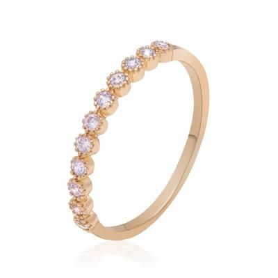 2022 Hot Selling Gemstone Ladies Luxury Zircon Wedding Rings