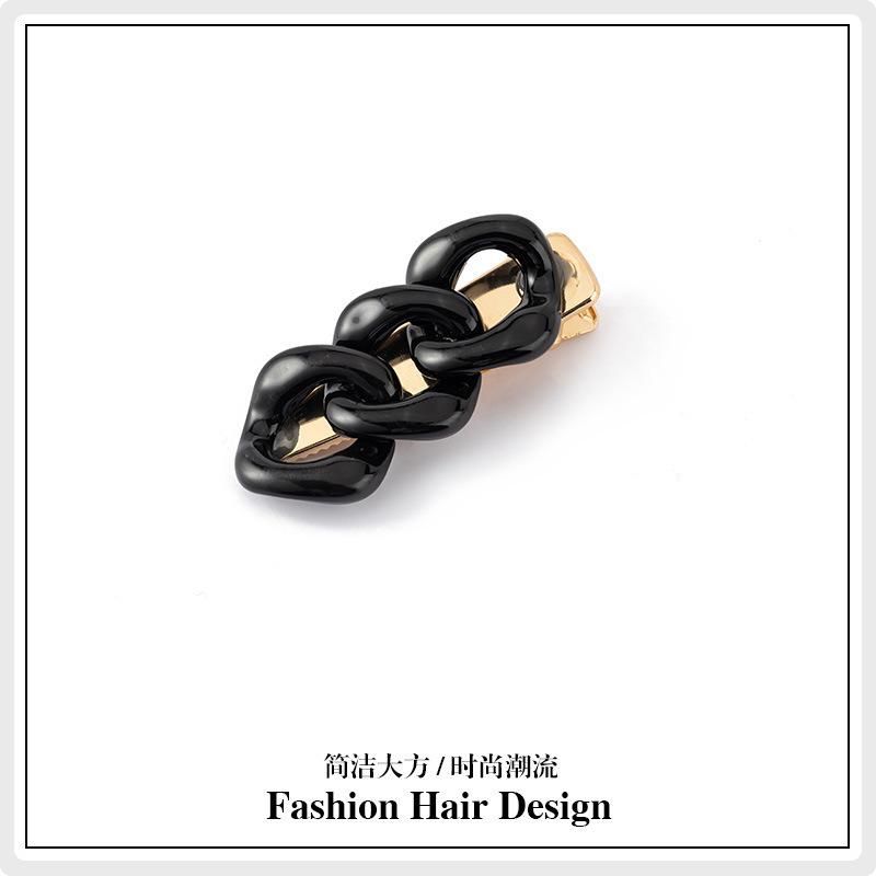 Fashion Jewelry Simple Temperament Twist Duckbill Clip Hair Clip