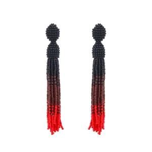 Custom Imitation Jewelry Fashion Seed Bead Earrings for Women Gifts